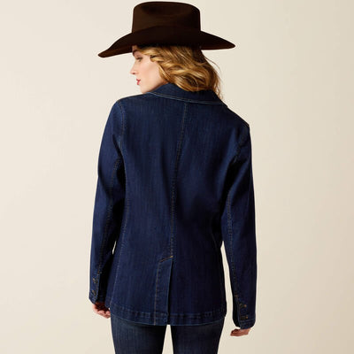 Ariat WMS Denim Blazer Midnight 10053928 - Southern Soule Designs