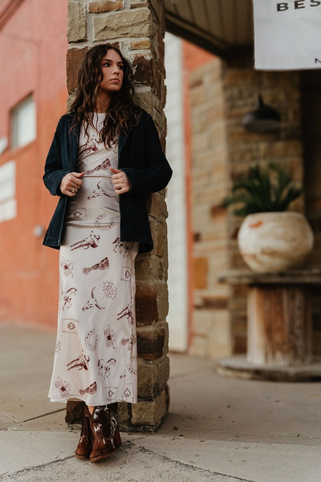 Ariat WMS Denim Blazer Midnight 10053928 - Southern Soule Designs