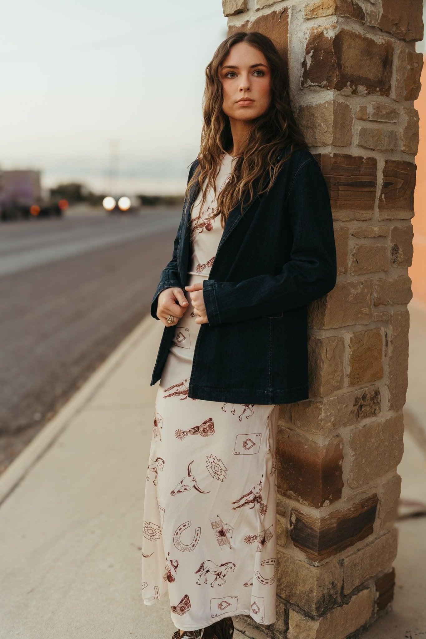 Ariat WMS Denim Blazer Midnight 10053928 - Southern Soule Designs