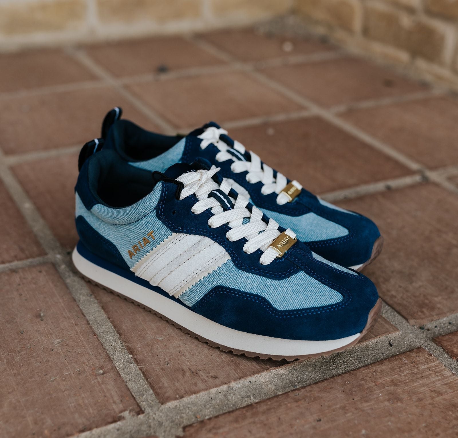 Ariat WMS Denim Blue Ranch Runner Tennis Shoe 10074396 - Southern Soule Designs