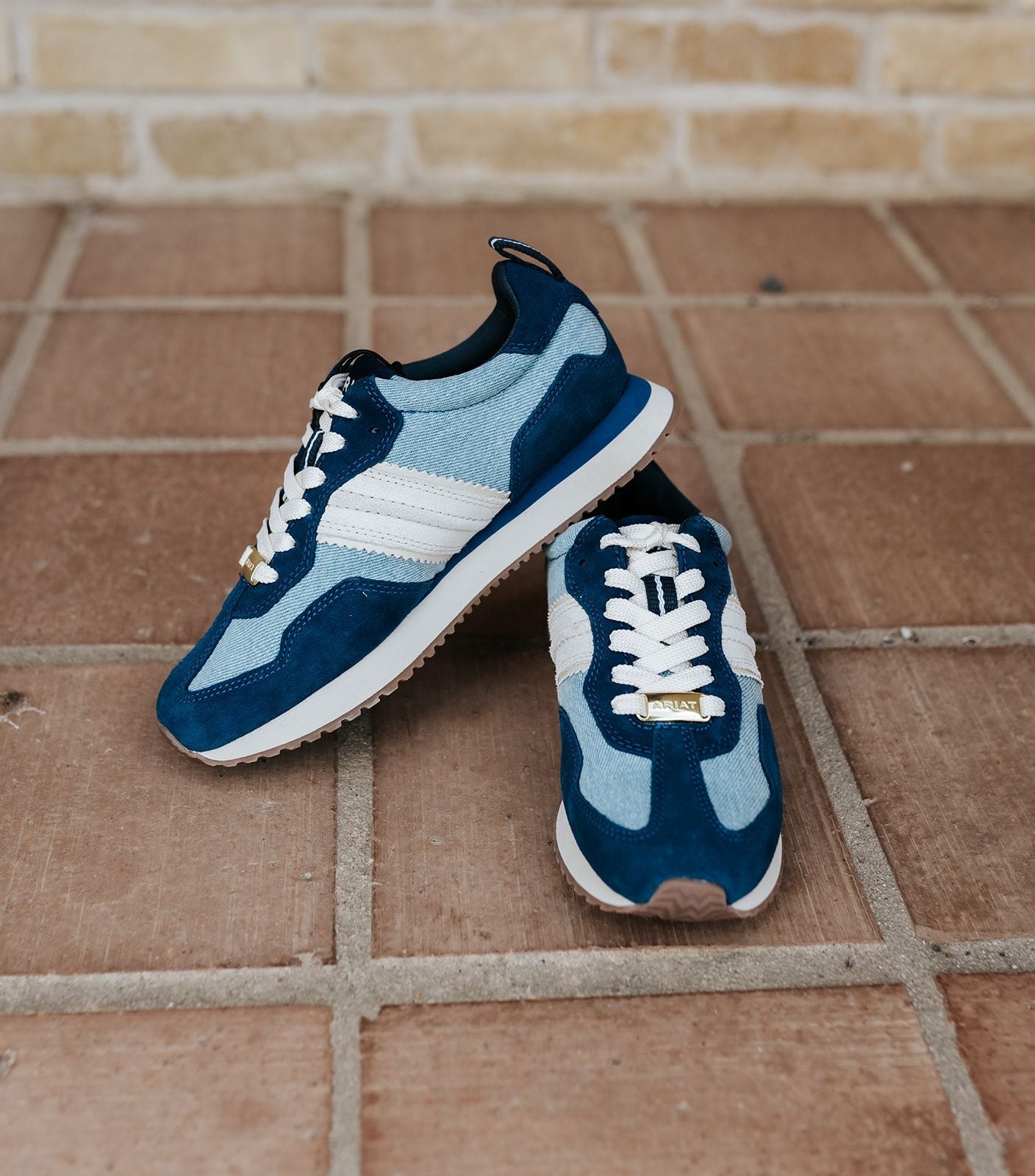 Ariat WMS Denim Blue Ranch Runner Tennis Shoe 10074396 - Southern Soule Designs