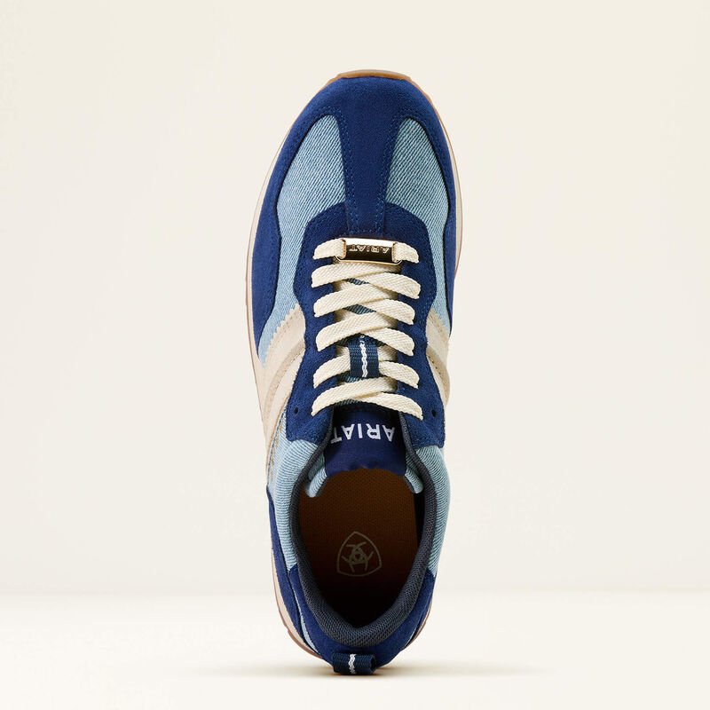 Ariat WMS Denim Blue Ranch Runner Tennis Shoe 10074396 - Southern Soule Designs