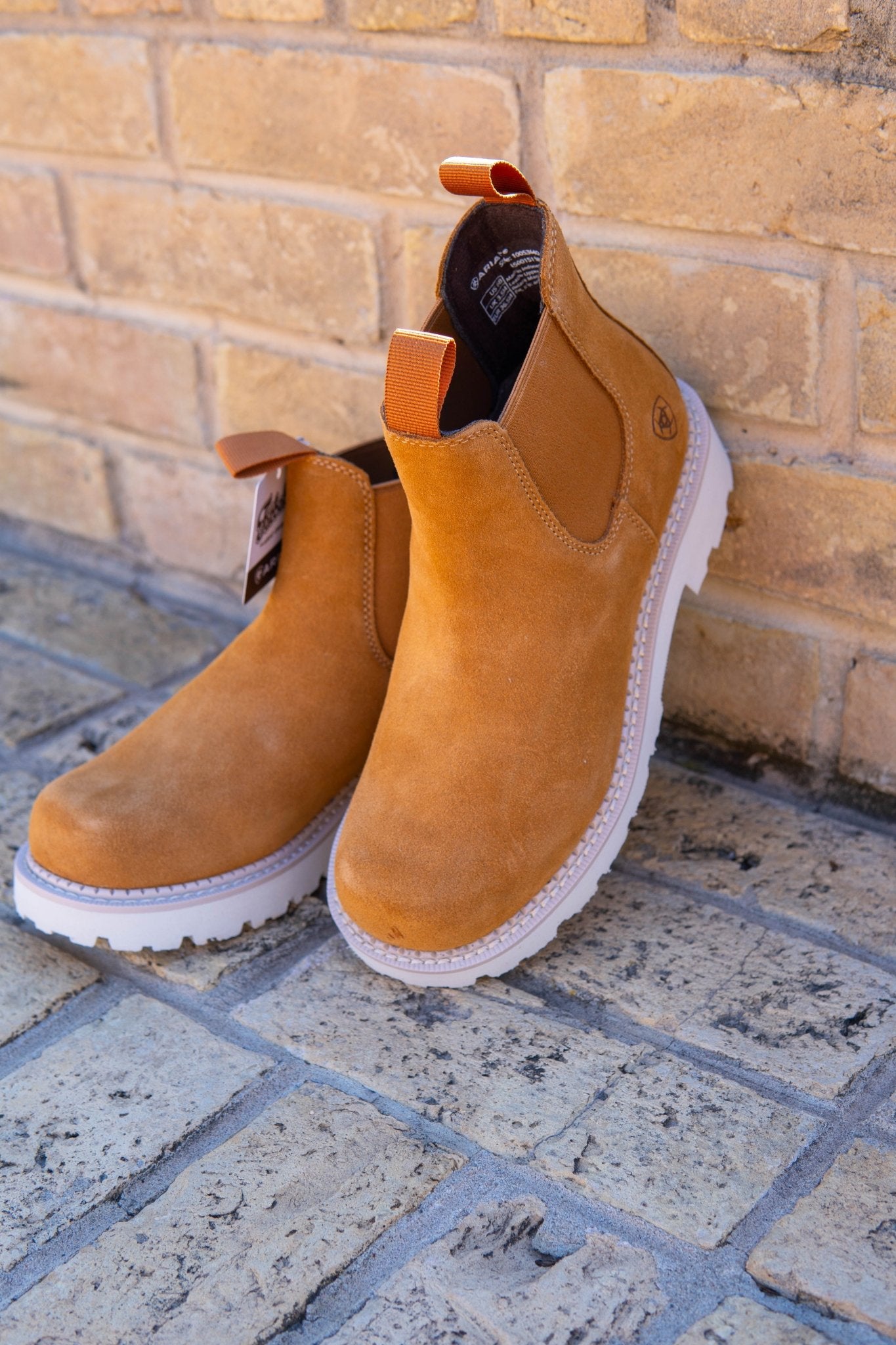 Ariat WMS Fatbaby Twin Gore Wheat Suede 10053640 - Southern Soule Designs