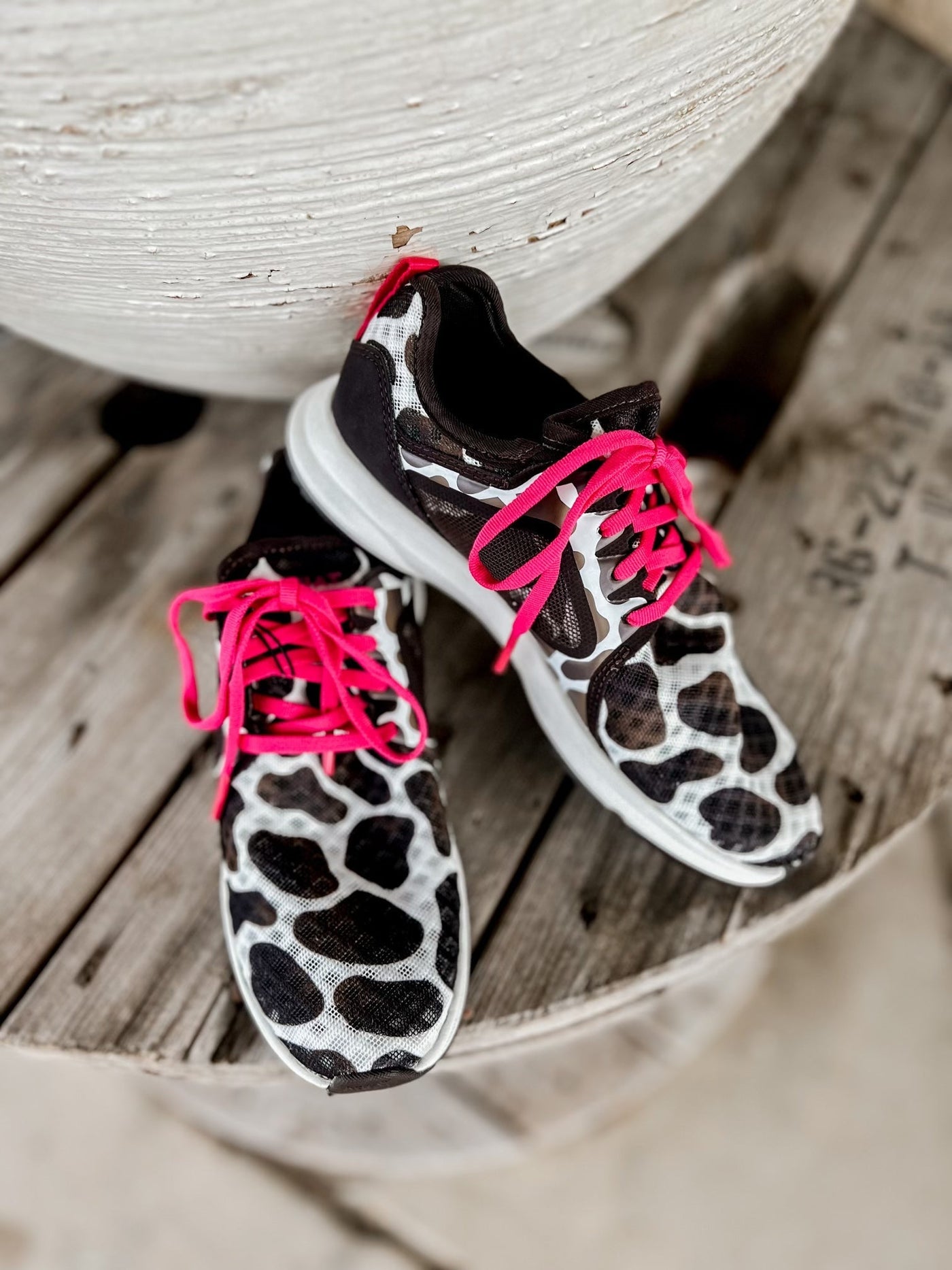 Ariat WMS Fuse Cow Print - Southern Soule Designs