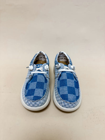 Ariat WMS Hilo Mixed Light Checkered Denim 10053742 - Southern Soule Designs