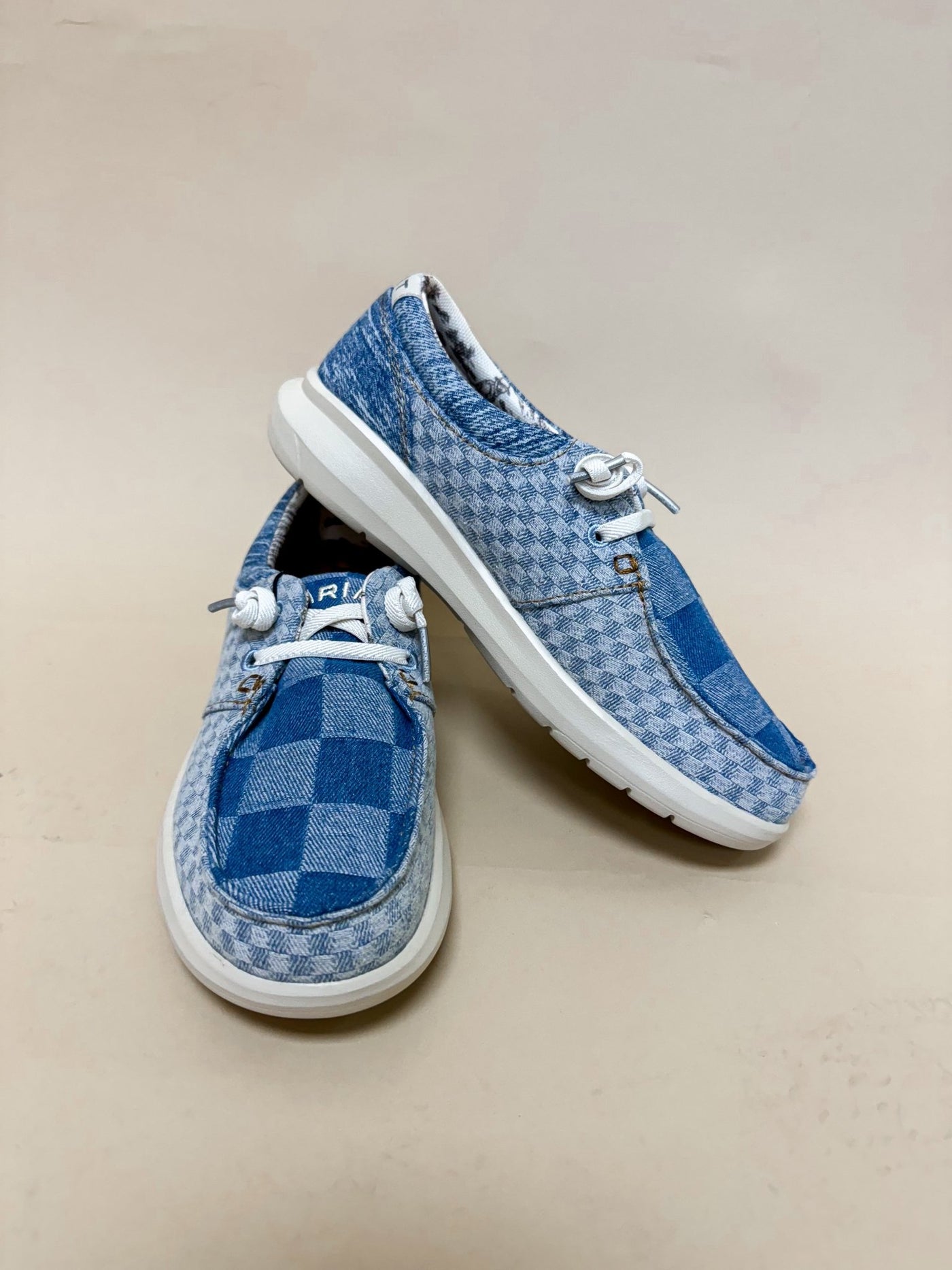 Ariat WMS Hilo Mixed Light Checkered Denim 10053742 - Southern Soule Designs