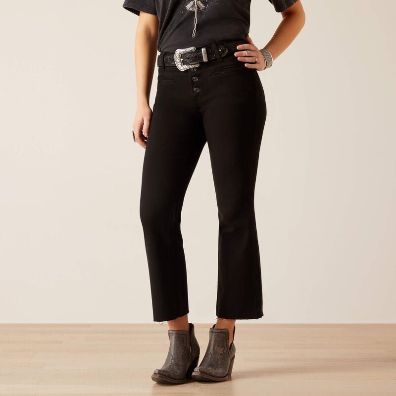 Ariat WMS HR Jazmine Kick Flare Black 10047416 - Southern Soule Designs