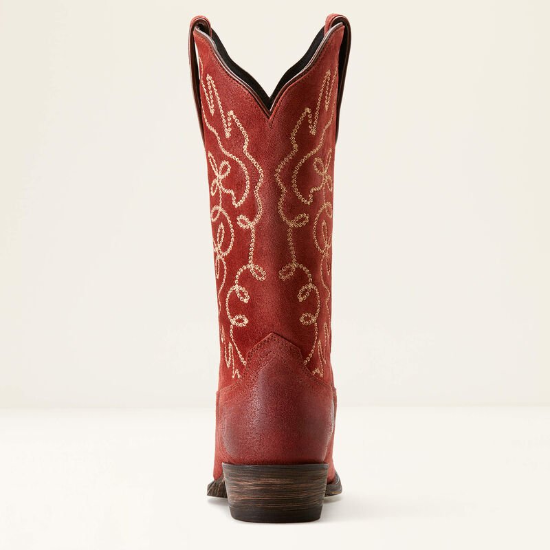 Ariat WMS Jukebox Cayenne Suede 10053791 - Southern Soule Designs