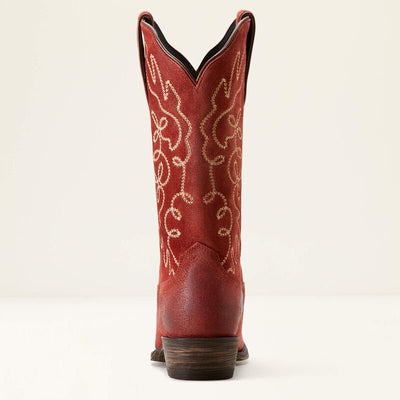 Ariat WMS Jukebox Cayenne Suede 10053791 - Southern Soule Designs