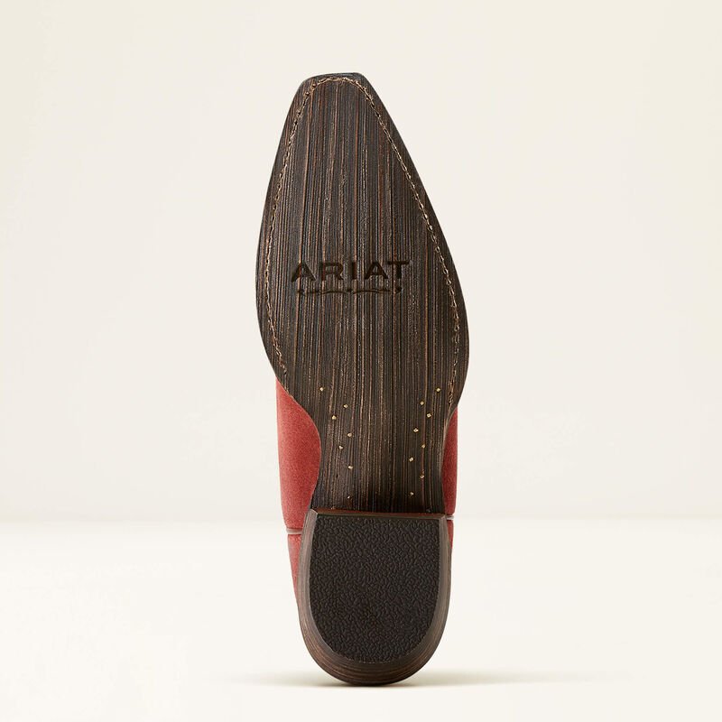 Ariat WMS Jukebox Cayenne Suede 10053791 - Southern Soule Designs