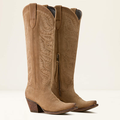 Ariat WMS Laramie Stretchfit Dijon Suede 10046989 - Southern Soule Designs