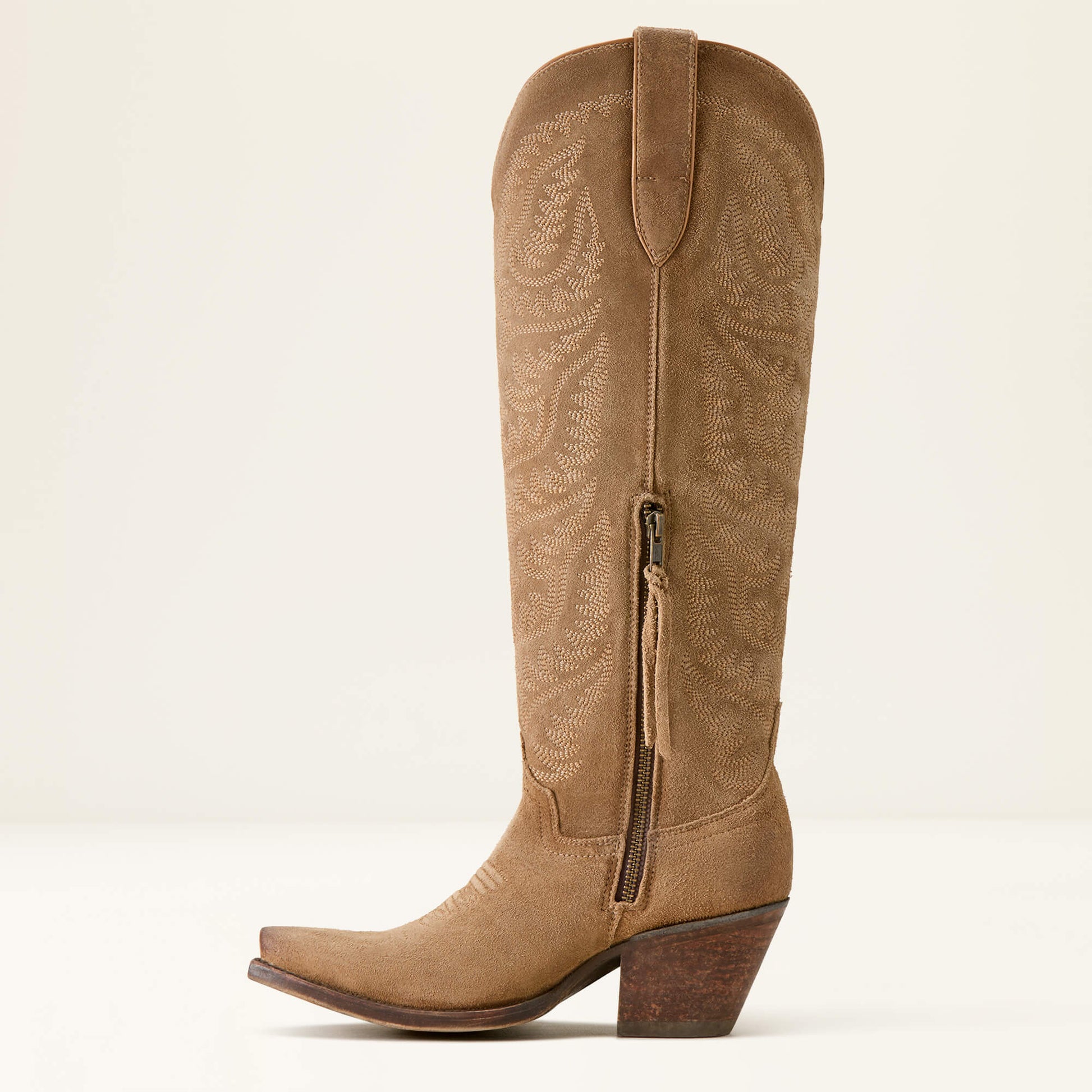 Ariat WMS Laramie Stretchfit Dijon Suede 10046989 - Southern Soule Designs