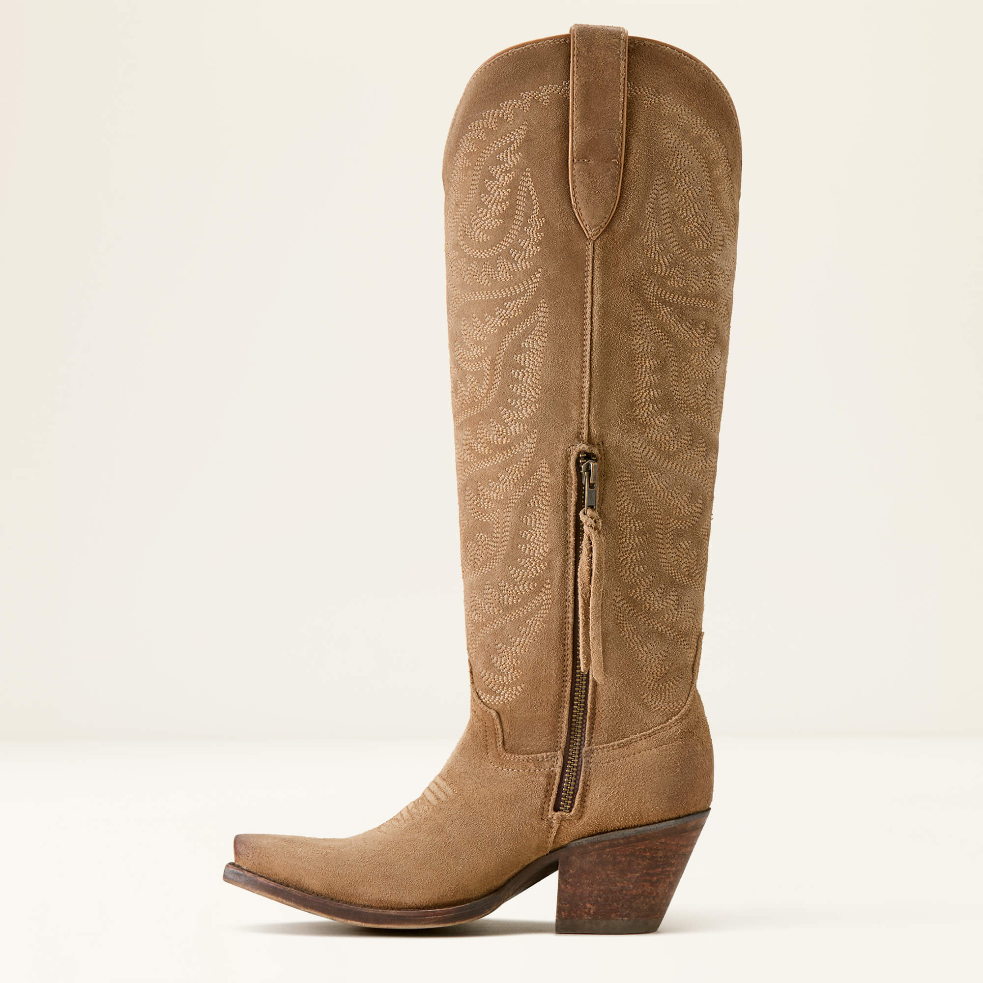 Ariat WMS Laramie Stretchfit Dijon Suede 10046989 - Southern Soule Designs