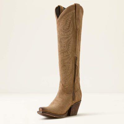 Ariat WMS Laramie Stretchfit Dijon Suede 10046989 - Southern Soule Designs
