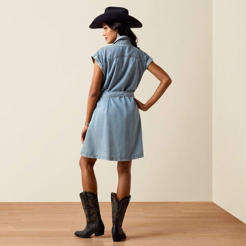 Ariat WMS Medium Blue Hampton Dress 10073513 - Southern Soule Designs