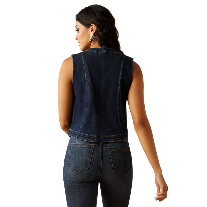 Ariat WMS Tailored Vest Midnight 10053553 - Southern Soule Designs