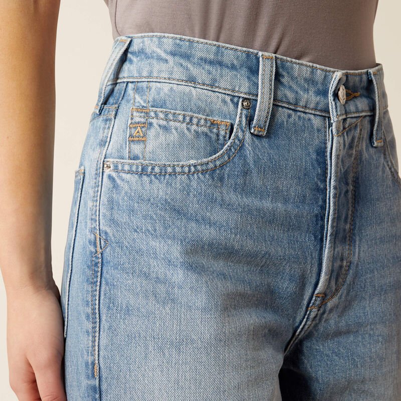 Ariat WMS Ultra High Rise Tomboy Straight Leg Jeans Concord 10053534 - Southern Soule Designs