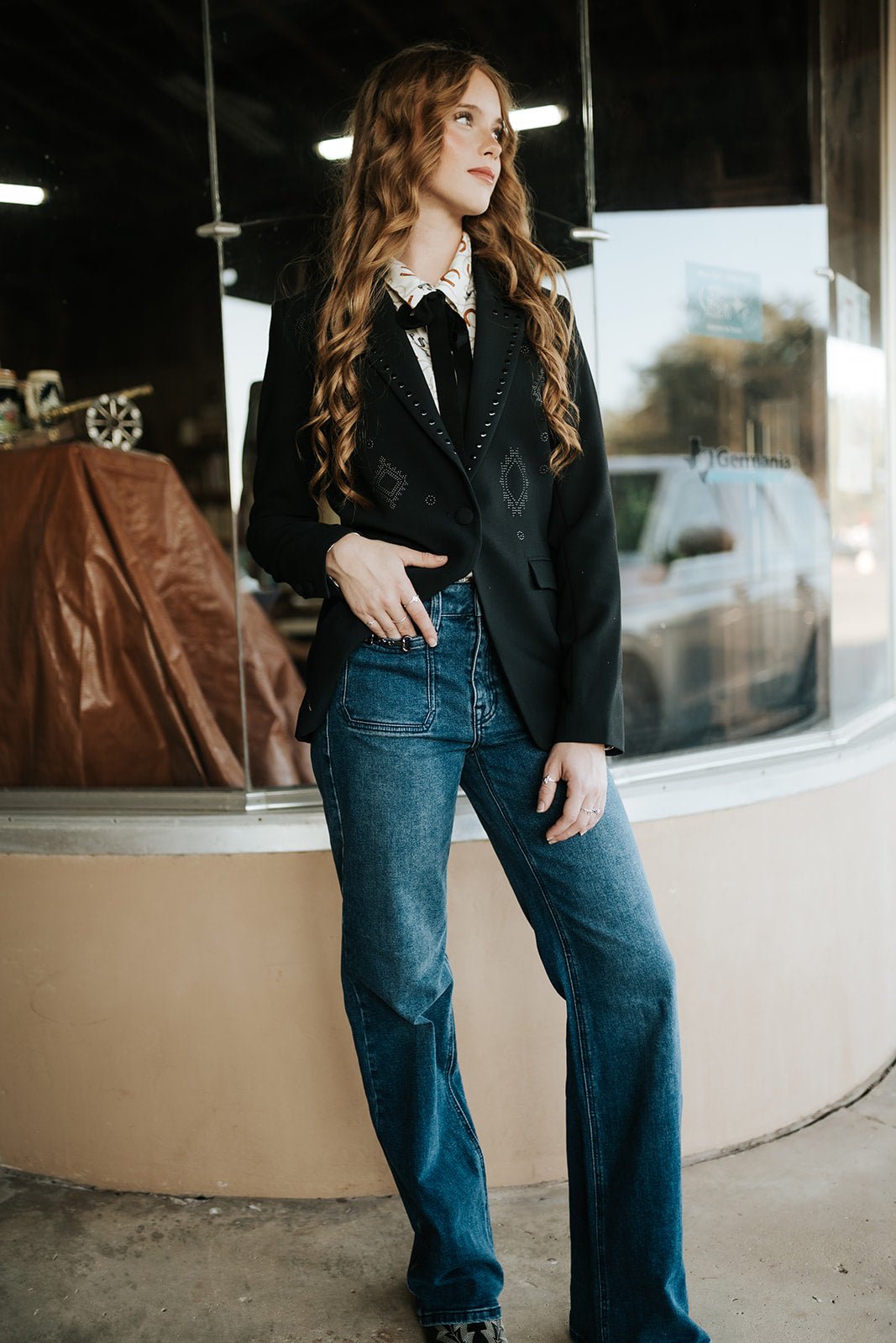 Ariat Women's After Party Blazer Black 10065995 - Southern Soule Designs