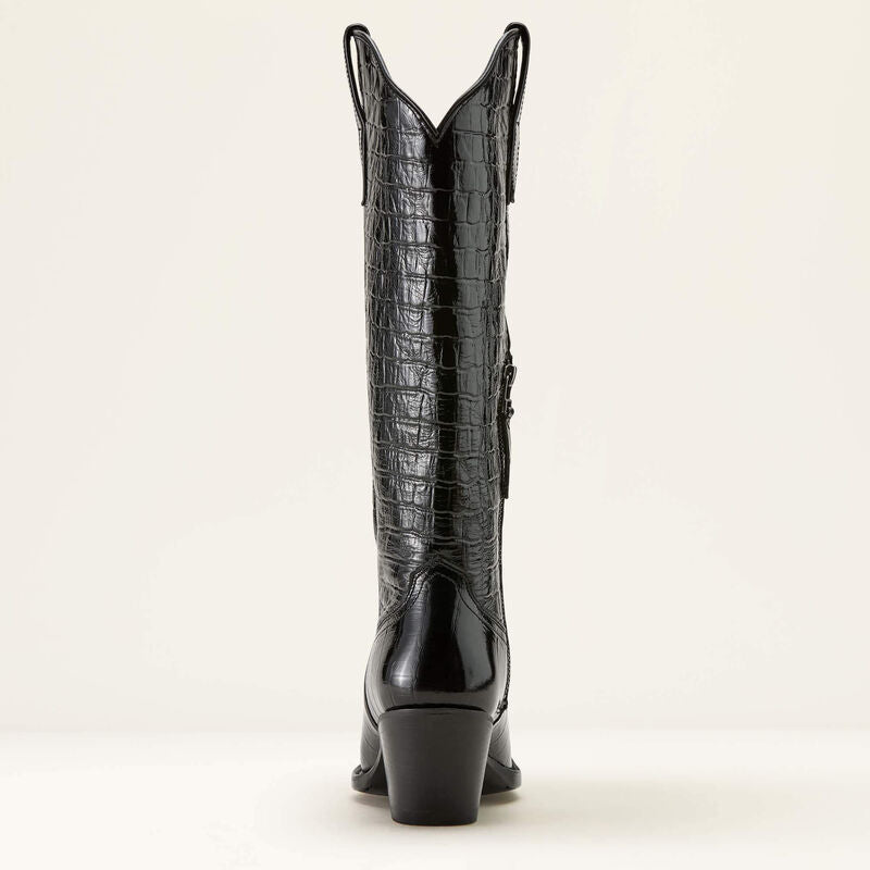 Ariat Women's Casanova Luxe Caviar Croc Print Boot 10063992 - Southern Soule Designs