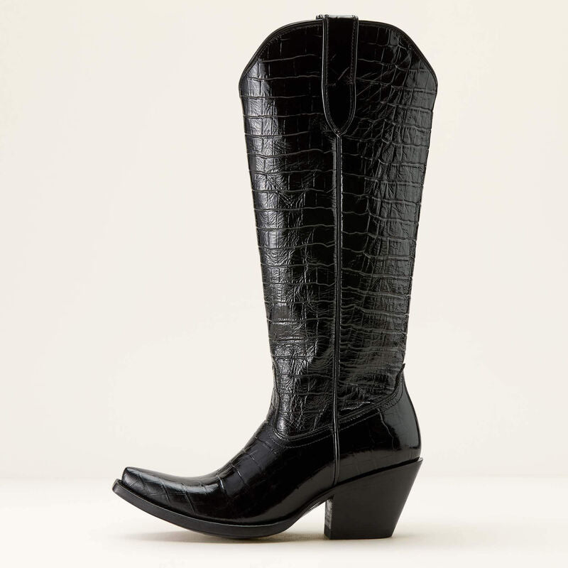 Ariat Women's Casanova Luxe Caviar Croc Print Boot 10063992 - Southern Soule Designs