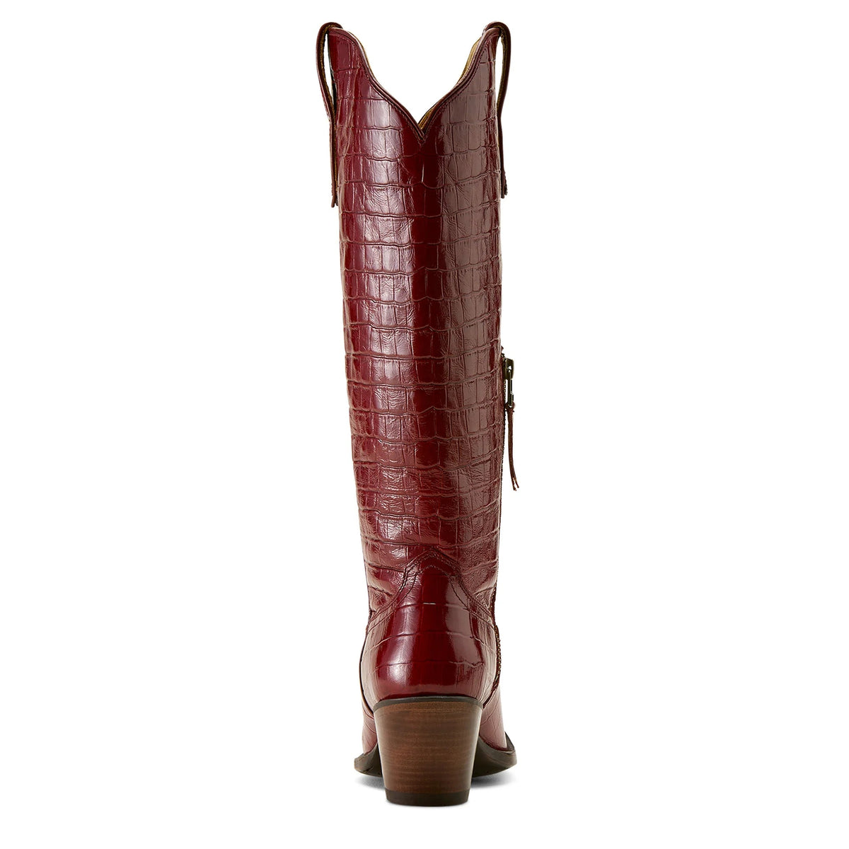 Ariat Women's Casanova Luxe Dubonnet Croc Print Boot 10063991 - Southern Soule Designs