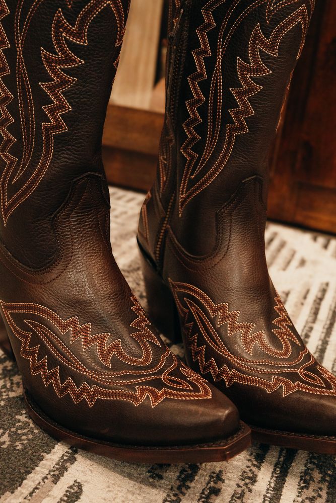 Ariat Women's Casanova Western Boot Rich Chocolate 10061357 - Southern Soule Designs