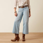 Ariat Women's Claremont Wide Leg Crop Jeans 10074787 - Southern Soule Designs