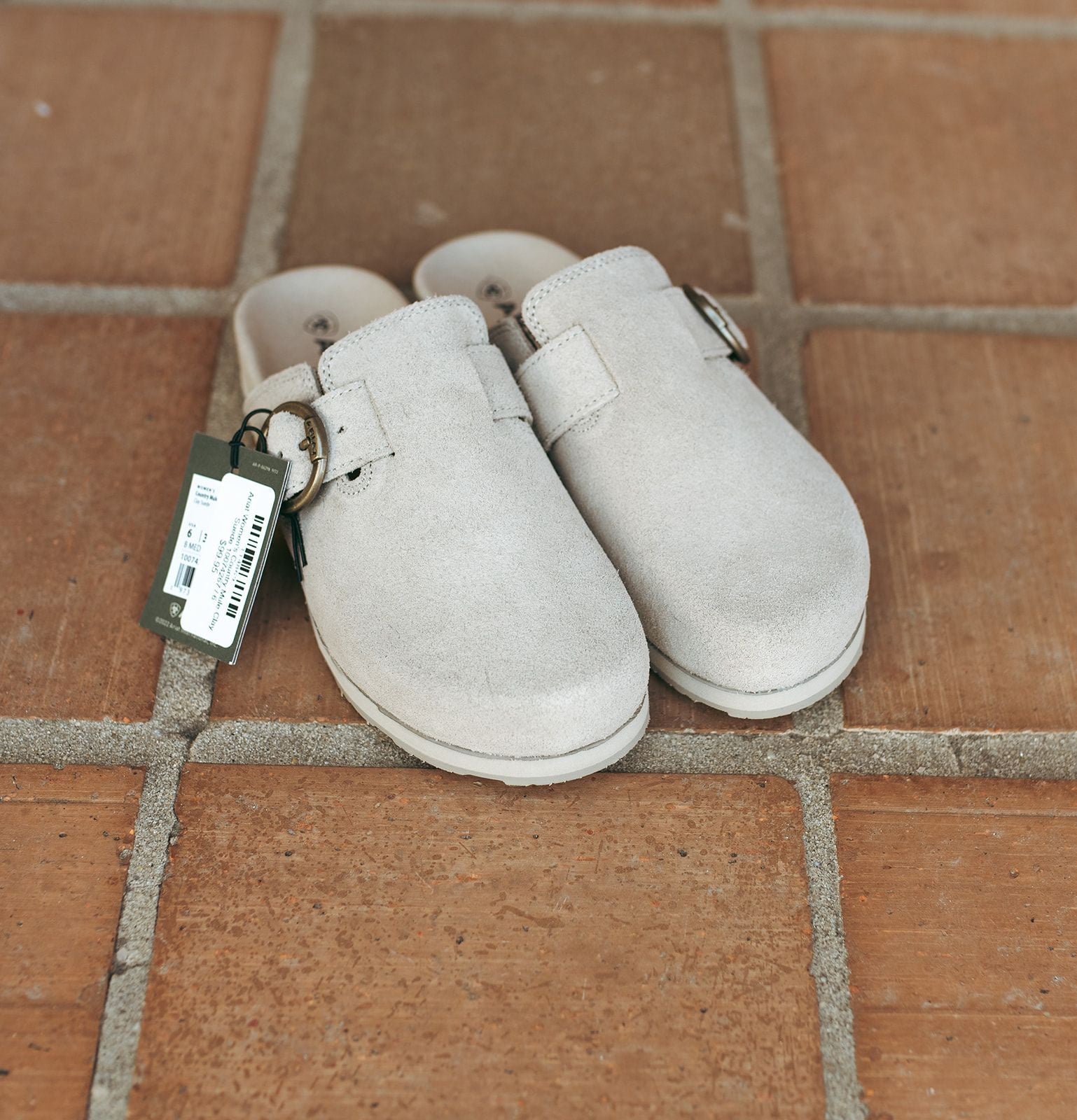 Ariat Women's Country Mule Clay Suede 10074267 - Southern Soule Designs