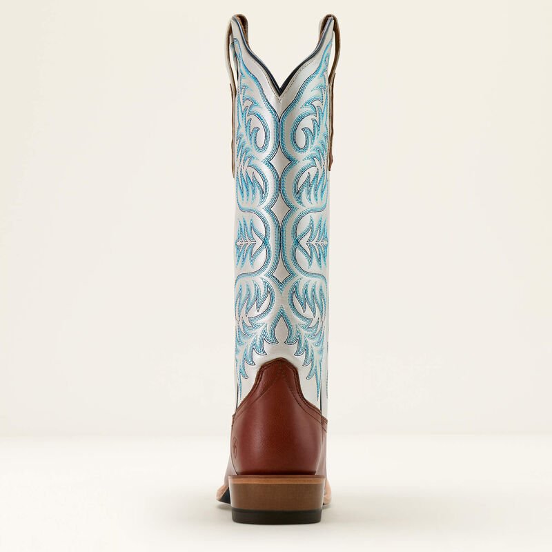 Ariat Women's Futurity Blanche Dark Conganc/Pearly White Boot 10061329 - Southern Soule Designs
