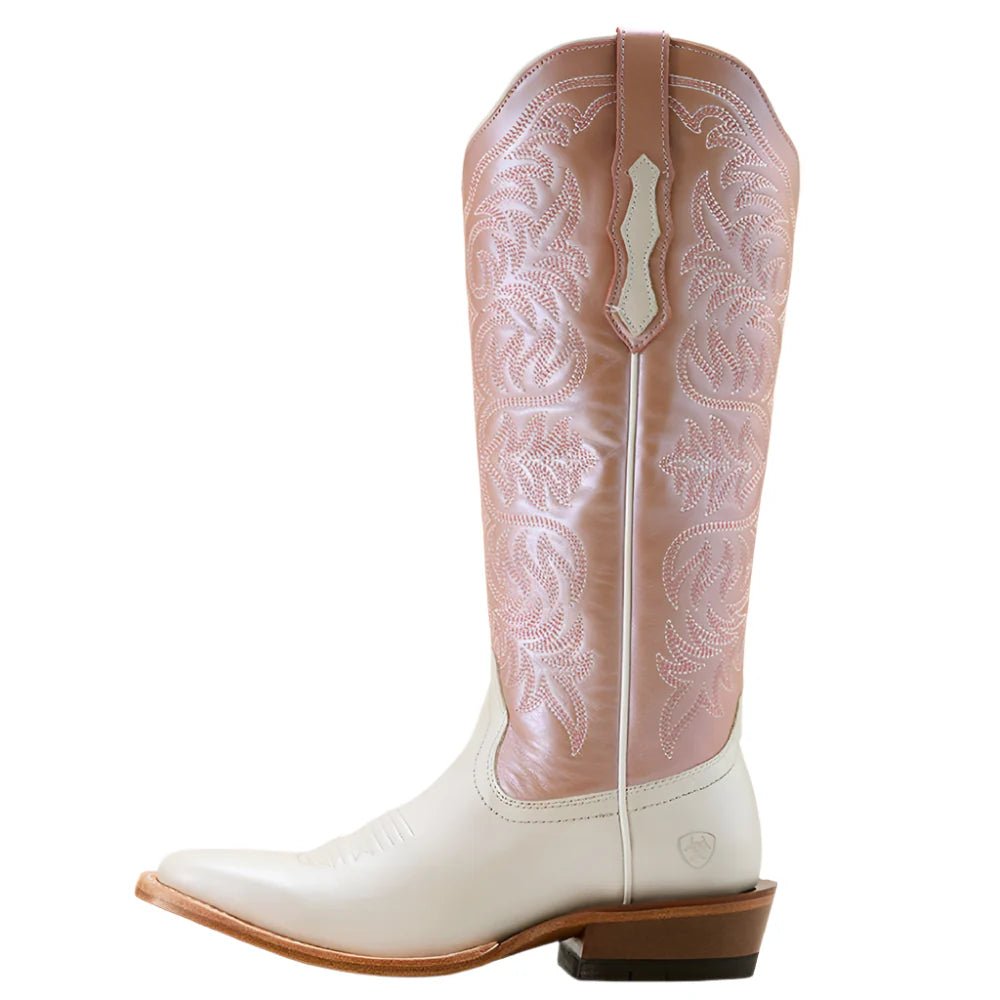 Ariat Women's Futurity Blanche Ivory Pearl/Pink Lavender Boot 10061327 - Southern Soule Designs