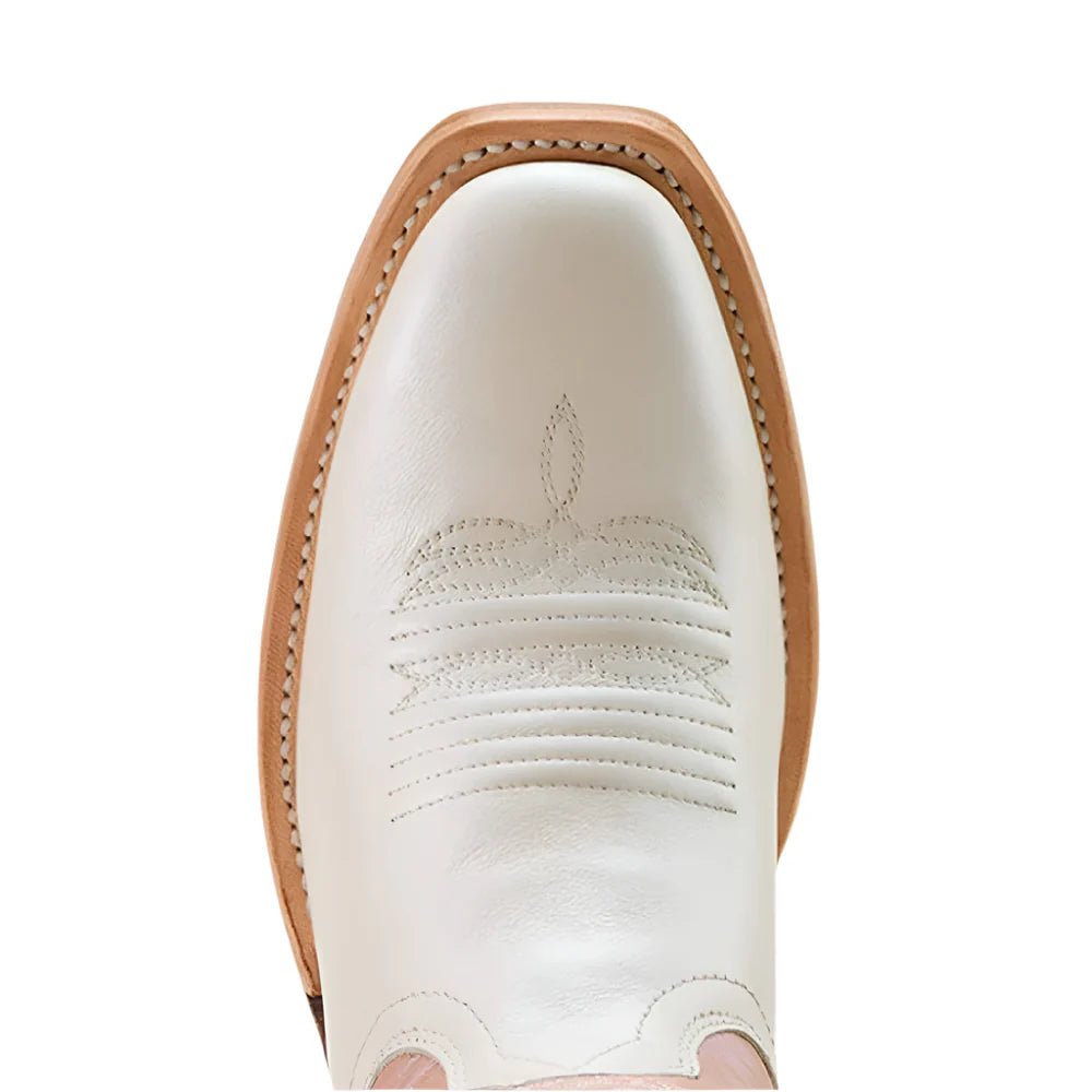 Ariat Women's Futurity Blanche Ivory Pearl/Pink Lavender Boot 10061327 - Southern Soule Designs