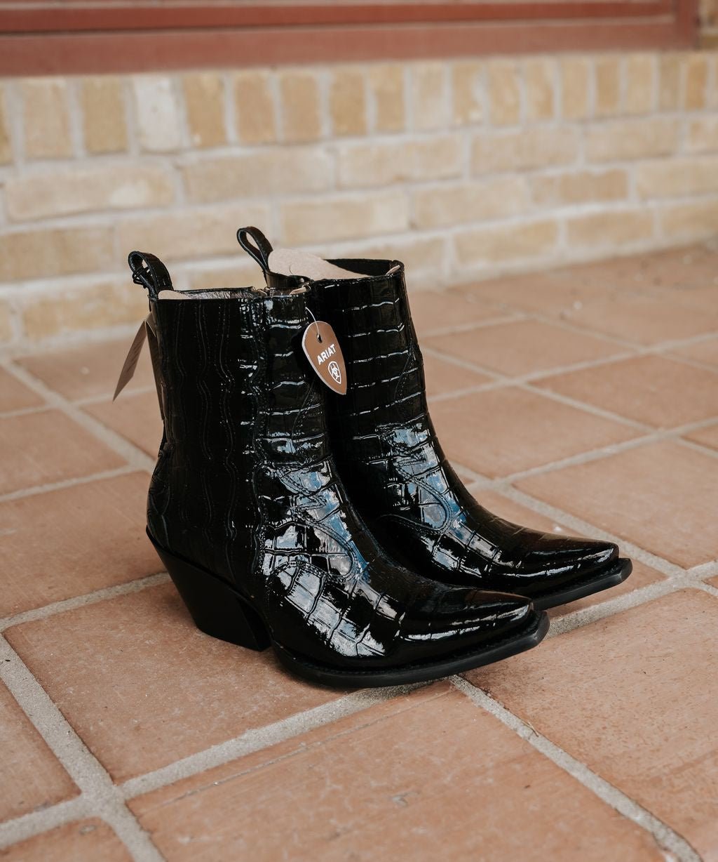 Ariat Women's Jade Boot Luxe Caviar Croc Print 10063822 - Southern Soule Designs