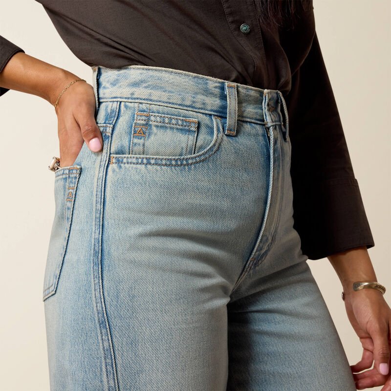 Ariat Women's Merrimack Ultra High Rise Jazmine Barrel Jeans 10076114 - Southern Soule Designs