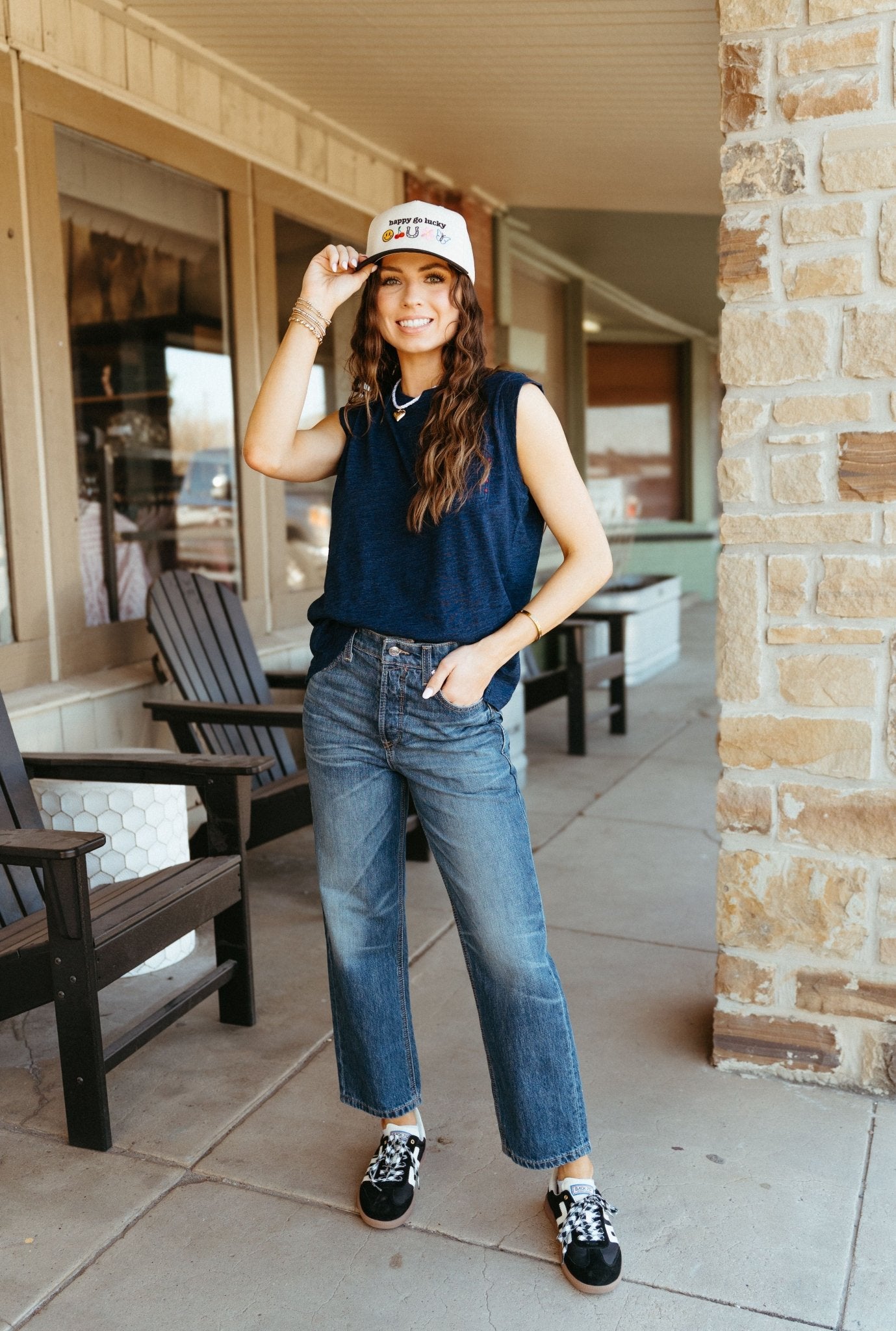 Ariat Women's Repaired Tee Indigo 10054581 - Southern Soule Designs