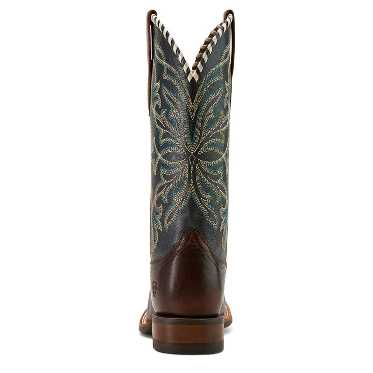 Ariat Women's Showdown Espresso/Textured Blue Boot 10061146 - Southern Soule Designs