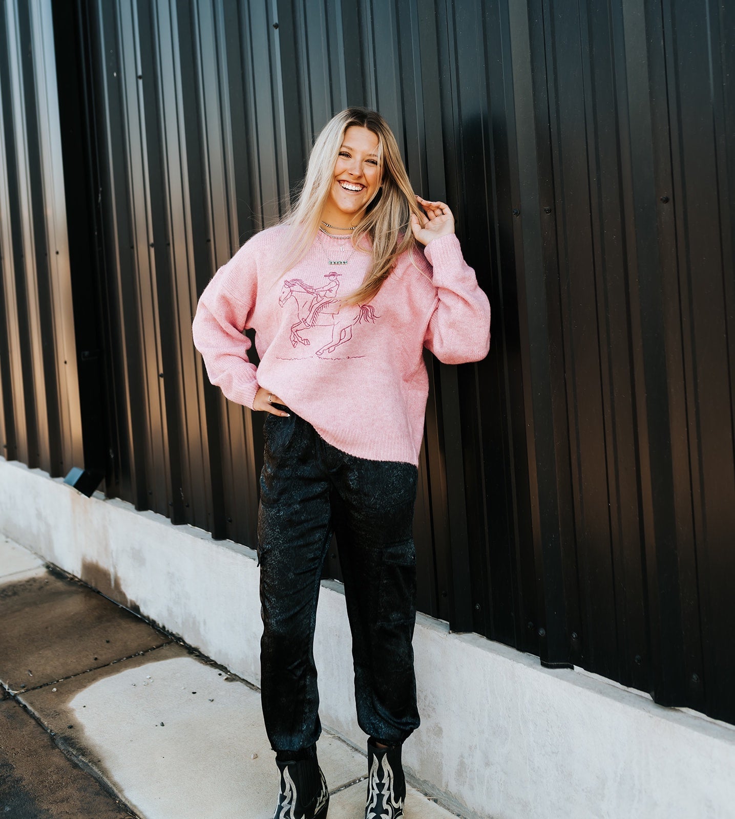 Ariat Women's Silky Cargo Pants Black 10065975 - Southern Soule Designs