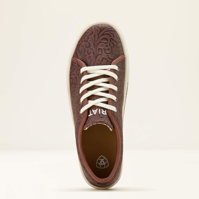 Ariat Women's Skylar Brown Floral Emboss 10061258 - Southern Soule Designs