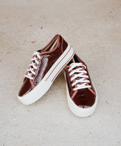 Ariat Women's Skylar Luxe Dubonnet Croc Print 10063888 - Southern Soule Designs