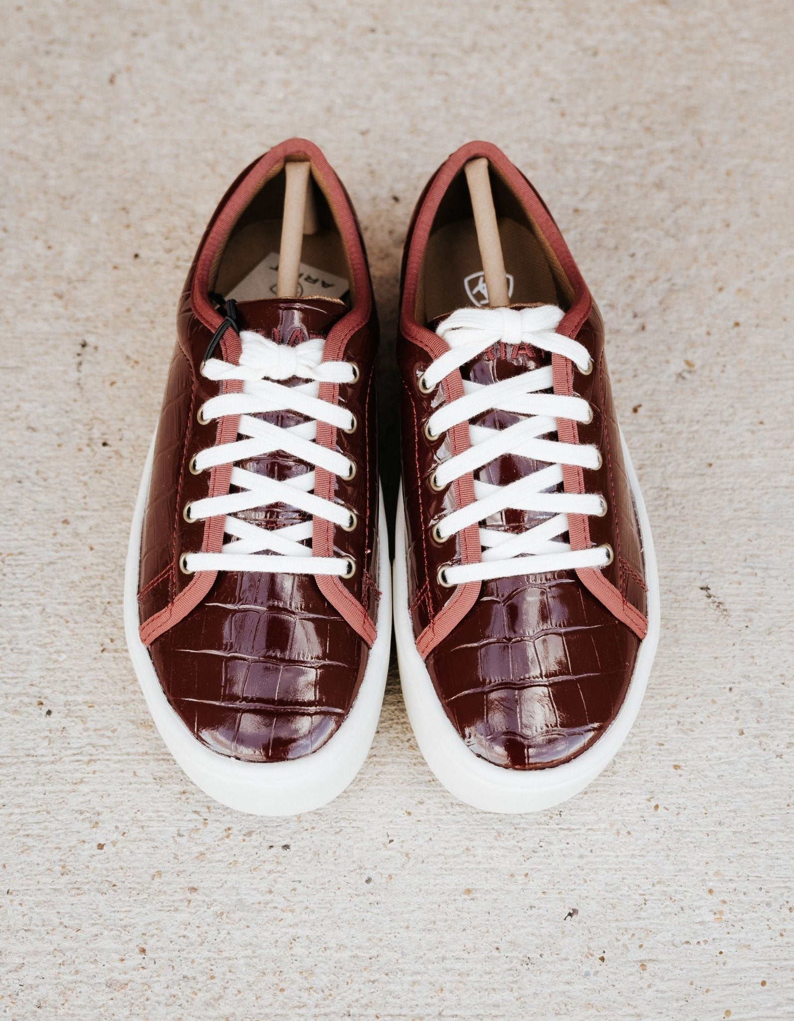 Ariat Women's Skylar Luxe Dubonnet Croc Print 10063888 - Southern Soule Designs