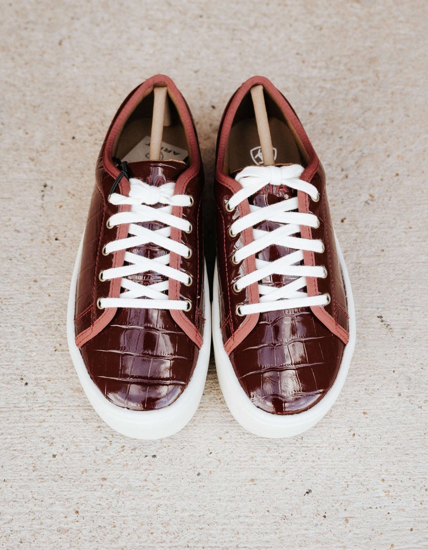 Ariat Women's Skylar Luxe Dubonnet Croc Print 10063888 - Southern Soule Designs