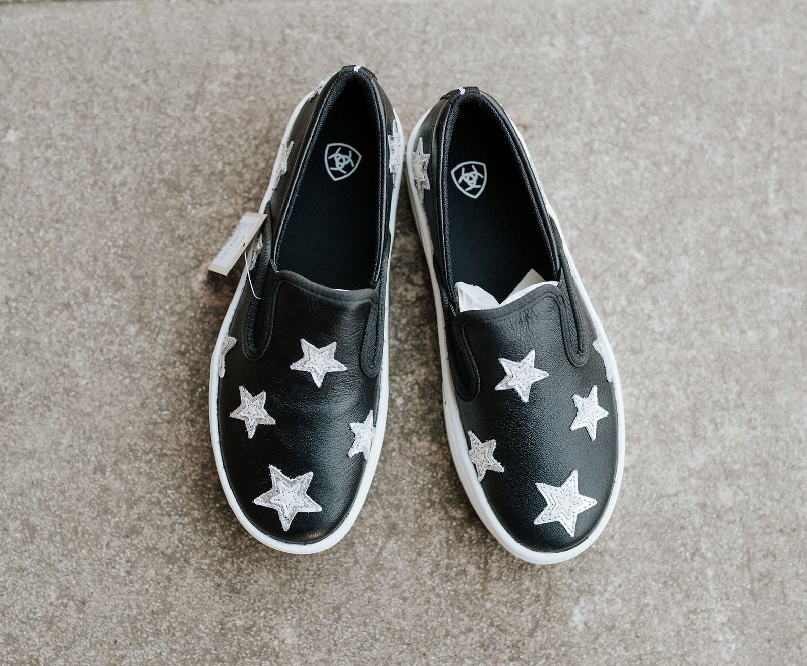 Ariat Women's Skylar Star Slip On Inkwell Black 10074366 - Southern Soule Designs