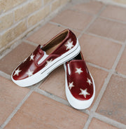 Ariat Women's Skylar Star Slip On Shoe Cherry Heat 10074368 - Southern Soule Designs