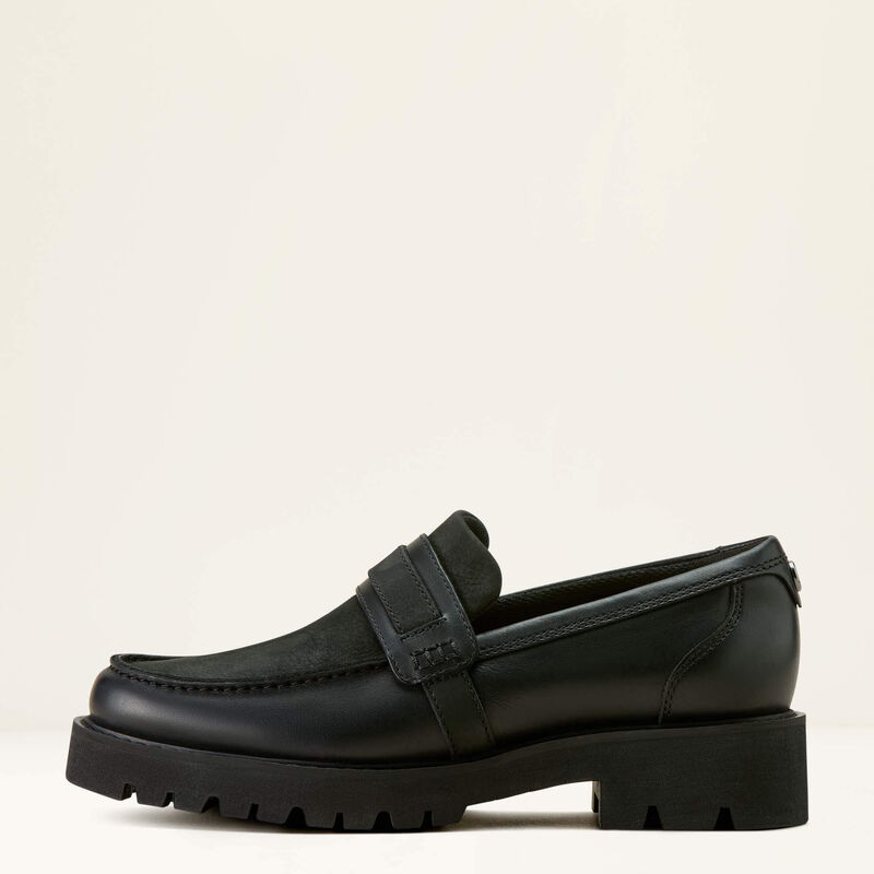 Ariat Women's Stratford Lug Loafer Black 10063940 - Southern Soule Designs