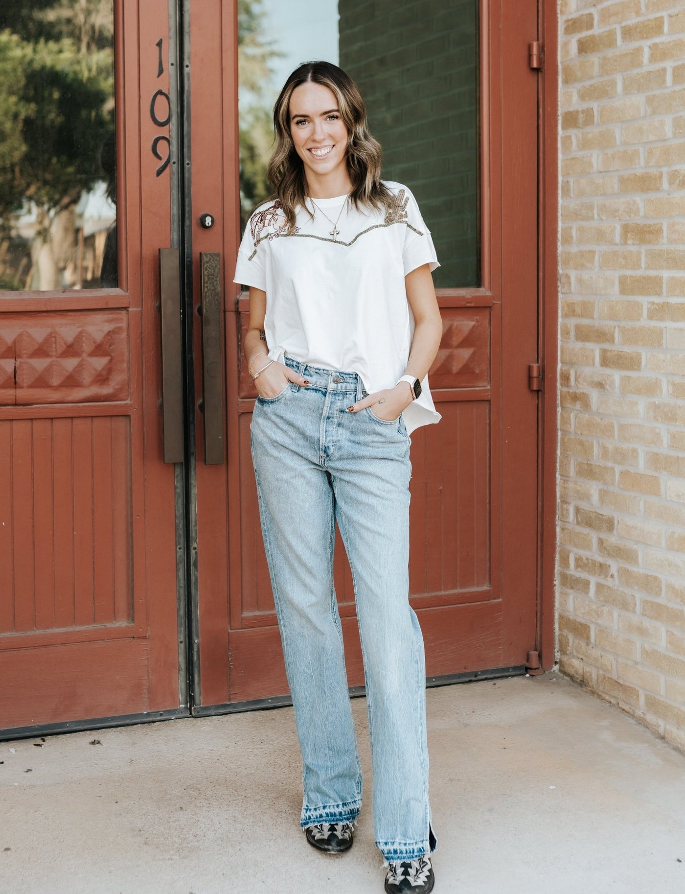 Ariat Women's Ultra High Rise Tomboy Jazmine Boot Jean Argentina 10061734 - Southern Soule Designs