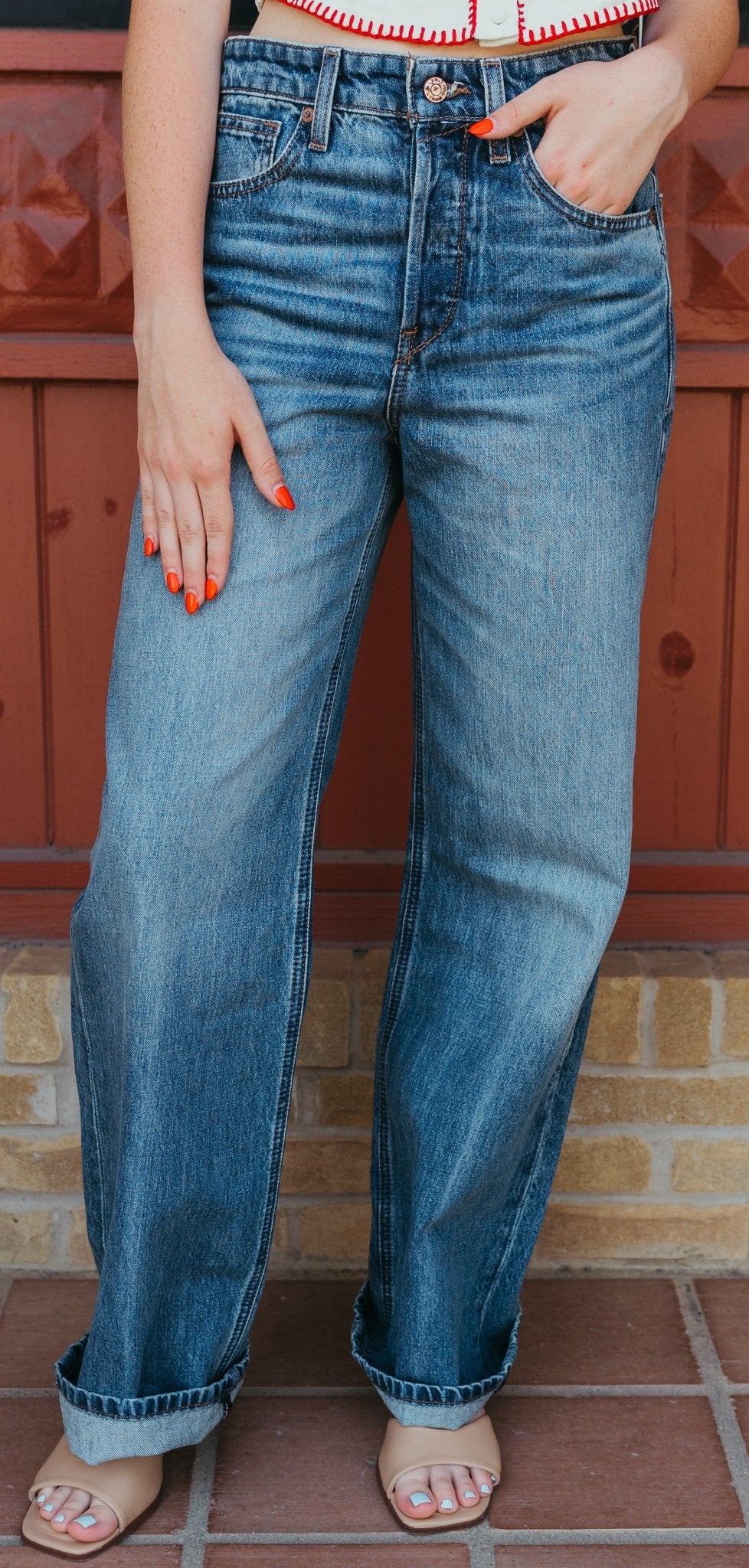 Ariat Women's Ultra HR Tomboy Wide Moana 10045189 - Southern Soule Designs