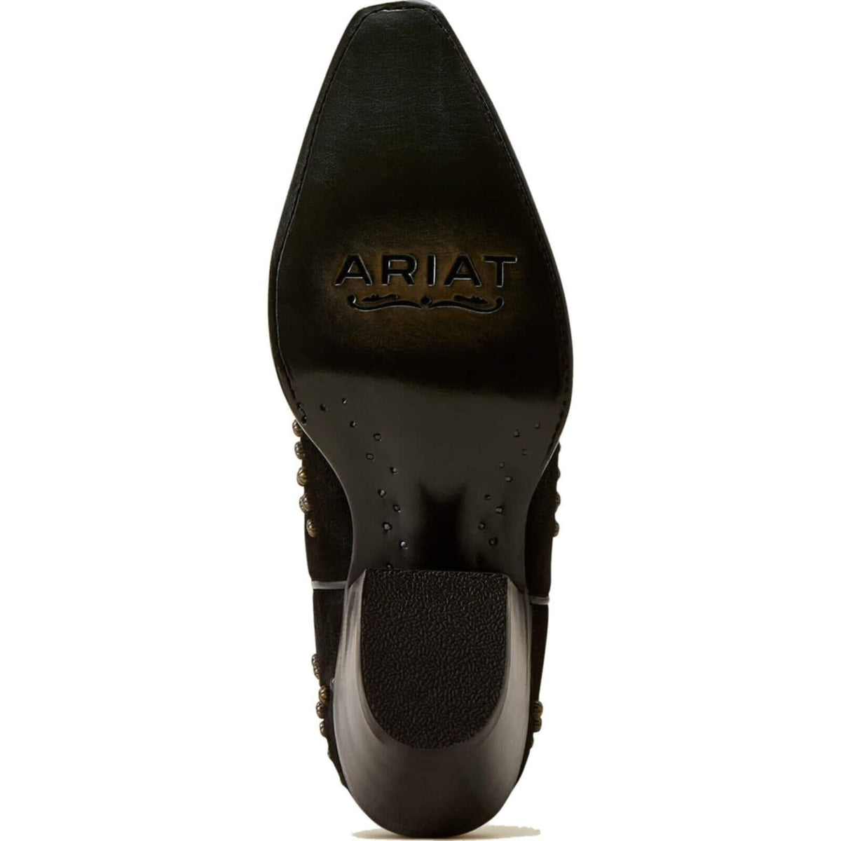 Ariat Women's Vixen X Toe Western Boot Black Suede 10080355 - Southern Soule Designs