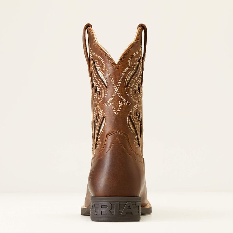 Ariat Youth Round Up Bliss Boot Sassy Brown 10046884 - Southern Soule Designs