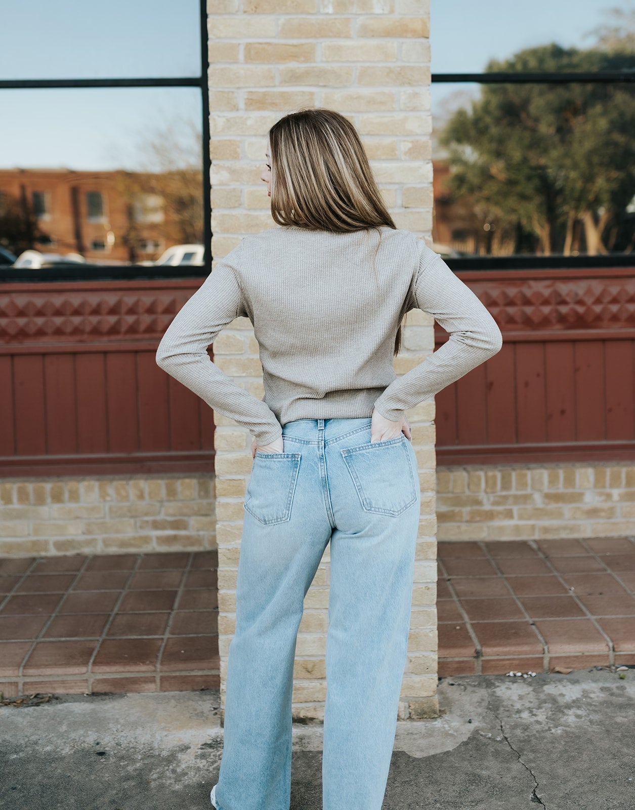 Arlet Mini Thermal Top Smoked Heather ZT253264 - Southern Soule Designs