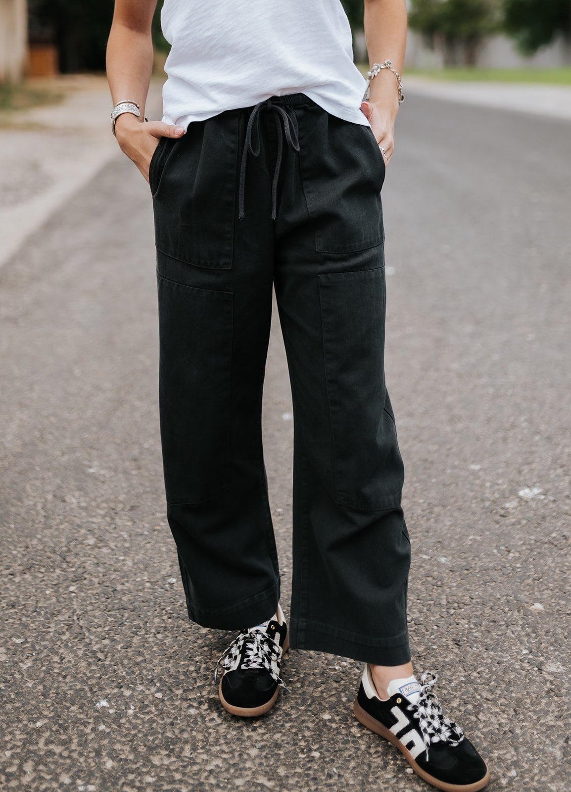 Ash Black Kit Twill Carpenter Pant ZP263167 - Southern Soule Designs