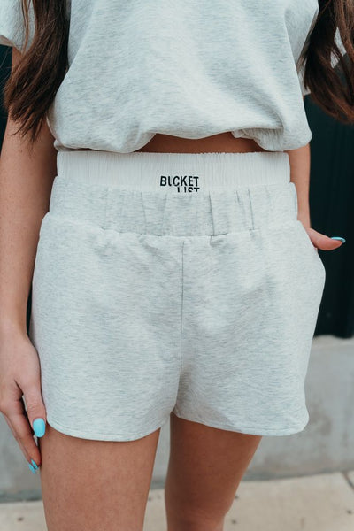 Ash Grey Exposed Boxer Shorts P5492 - Southern Soule Designs